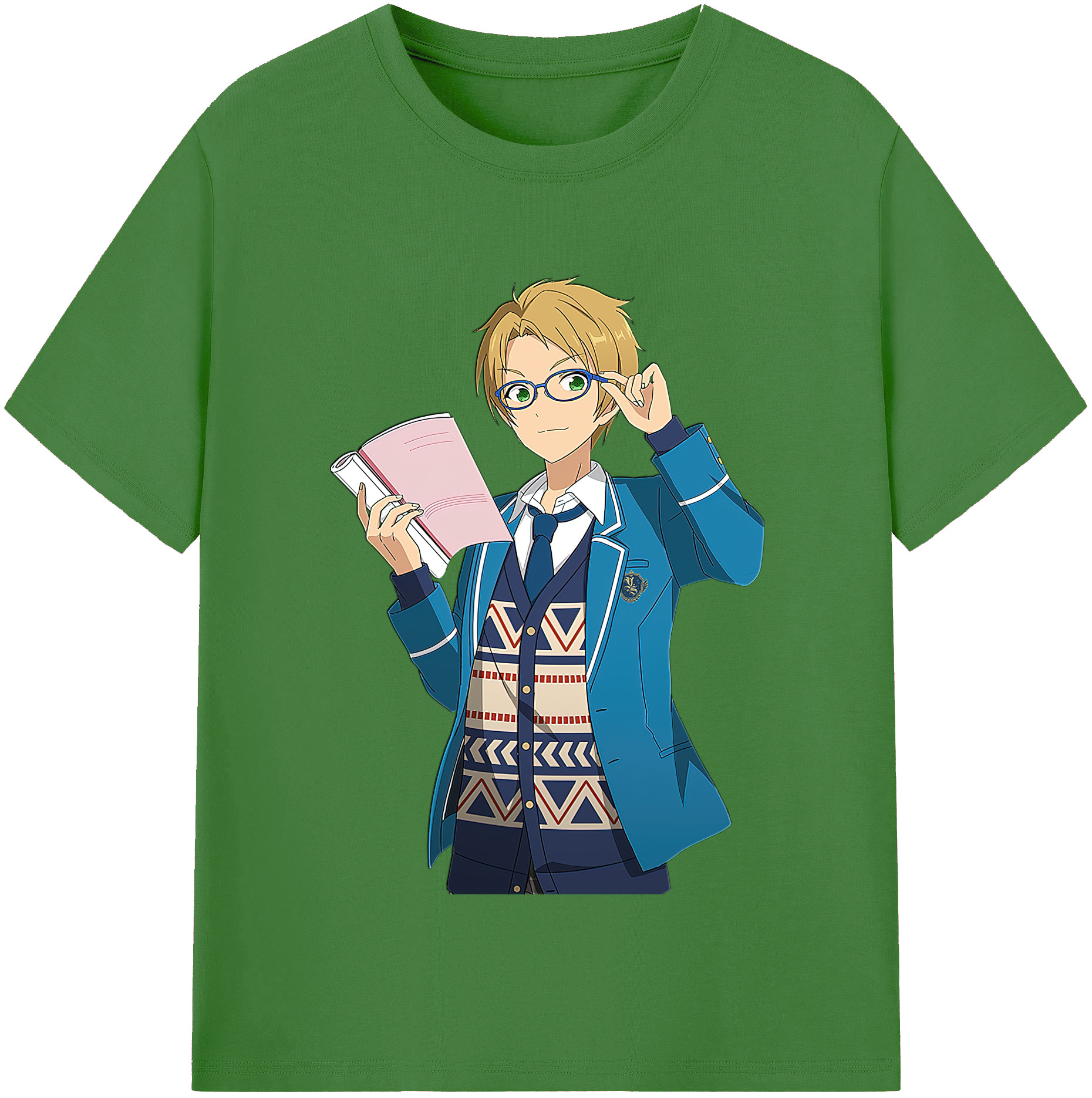 （画像用） あんさんぶるスターズ! Ensemble Stars レディースカジュアルプリントTシャツ（綿100％）